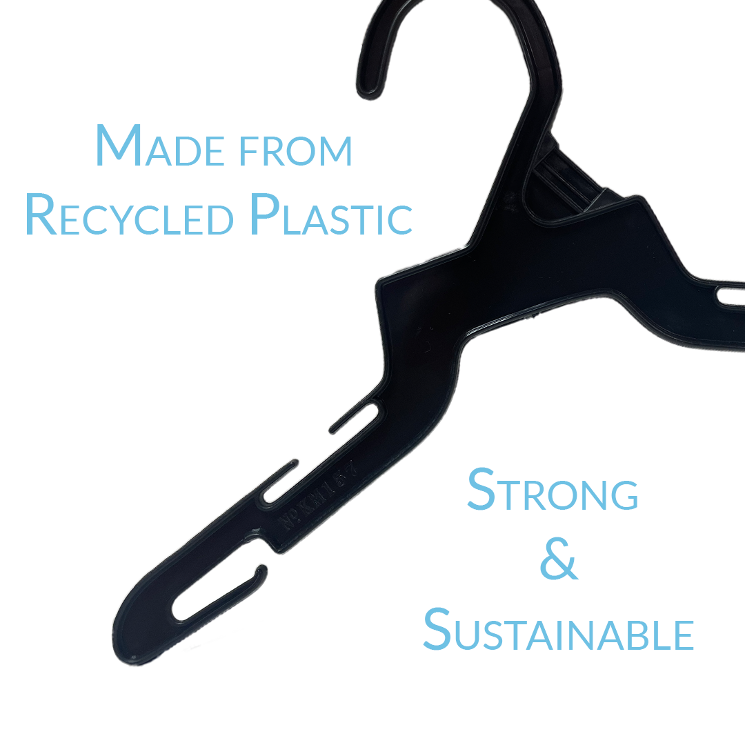 10 INCH PLASTIC TOP HANGERS 500 BOX - NB KM 157 - Ethic Solutions -