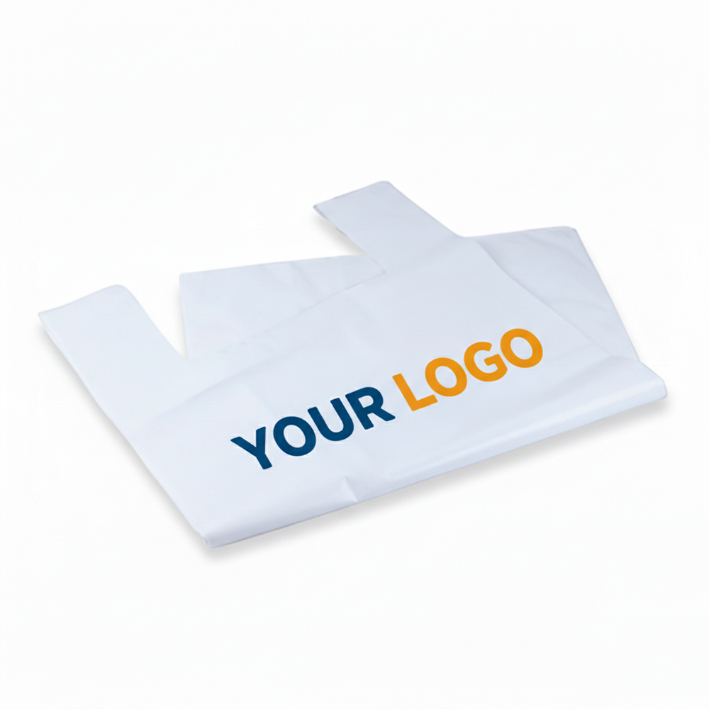 Vest Cut Bags | T-Shirt Bags / Shopping Bags | Plastic Carrier Bags – Customized Sizes & Designs