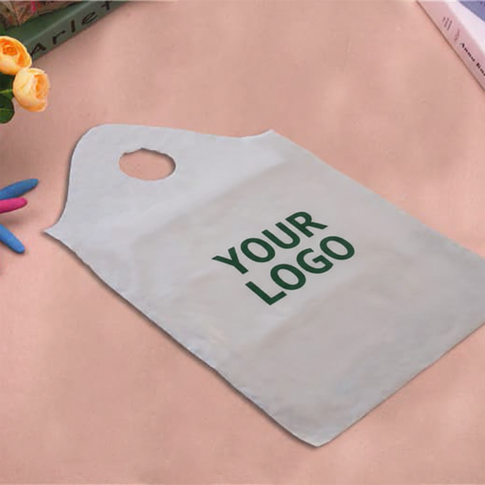 Wave Cut Handle Bags | Die-Cut Plastic Shopping & Carrier Bags | Customized Sizes & Designs