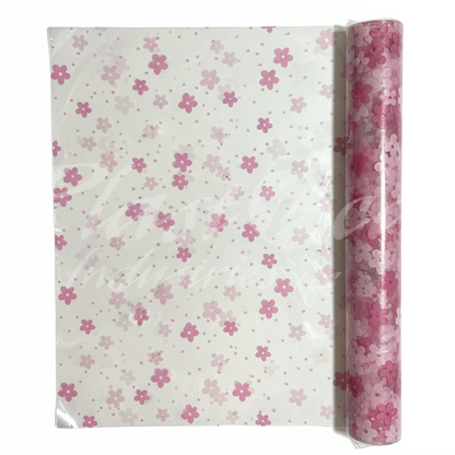50x50cm Clear Cellophane Wrap Sheets – Thick Jumbo Gift Basket & Cookie Packaging Wrap for Hampers, Flowers, Party Favors & Crafts