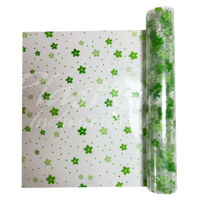 50x50cm Clear Cellophane Wrap Sheets – Thick Jumbo Gift Basket & Cookie Packaging Wrap for Hampers, Flowers, Party Favors & Crafts