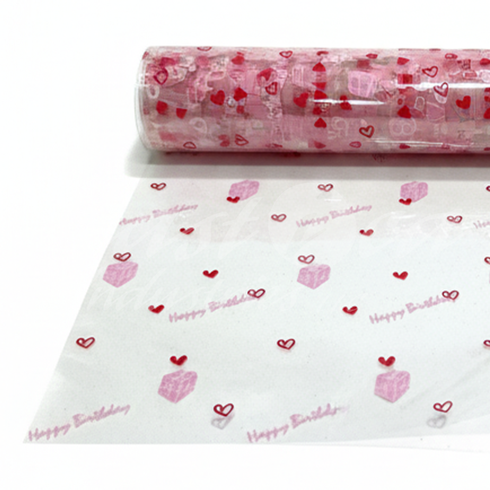 50x50cm Clear Cellophane Wrap Sheets – Thick Jumbo Gift Basket & Cookie Packaging Wrap for Hampers, Flowers, Party Favors & Crafts