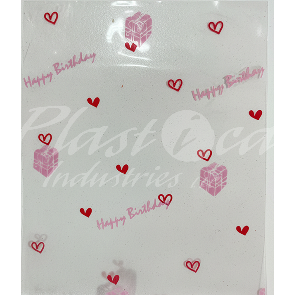 50x50cm Clear Cellophane Wrap Sheets – Thick Jumbo Gift Basket & Cookie Packaging Wrap for Hampers, Flowers, Party Favors & Crafts