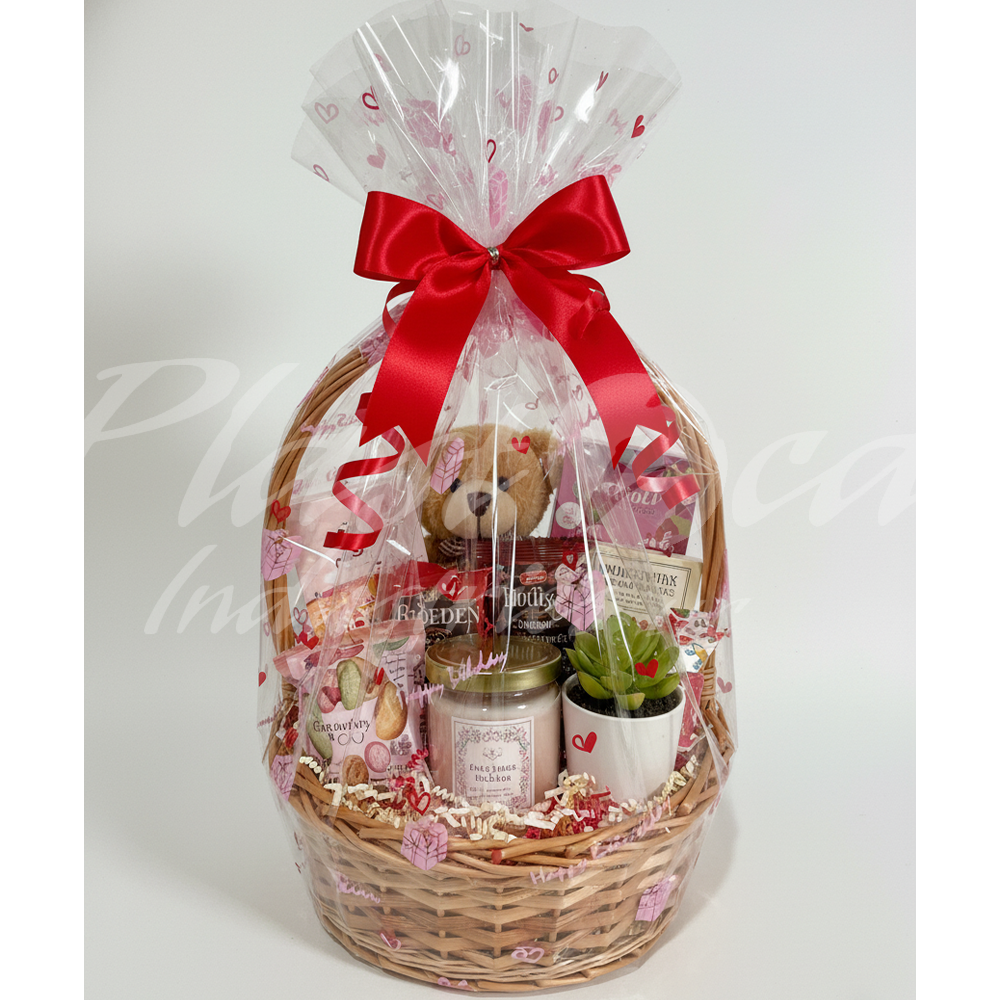 50x50cm Clear Cellophane Wrap Sheets – Thick Jumbo Gift Basket & Cookie Packaging Wrap for Hampers, Flowers, Party Favors & Crafts