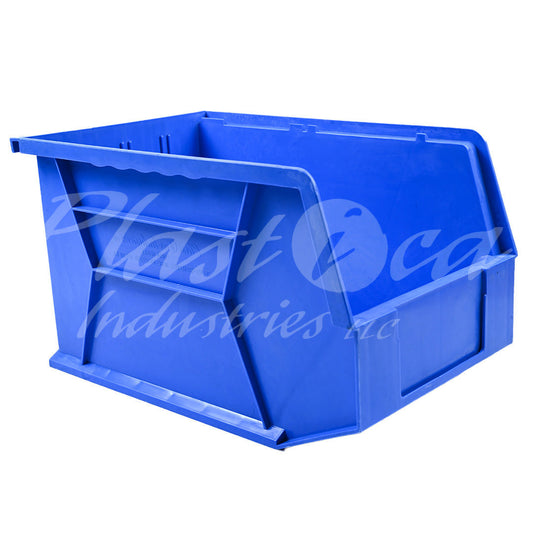 33L Wall Mount Storage Bin Organizer – Heavy-Duty Stackable Plastic Utility Container for Garage, Workshop & Tool Storage