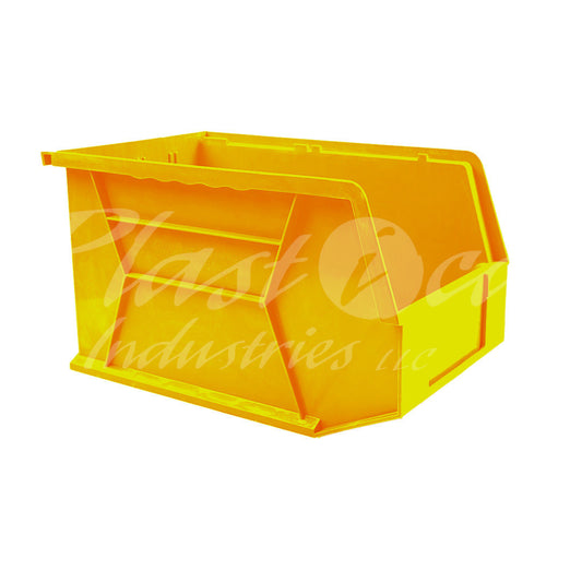 2.85L Wall Mount Storage Bin Organizer – Stackable Plastic Utility Container for Garage, Workshop, Tools & Hardware