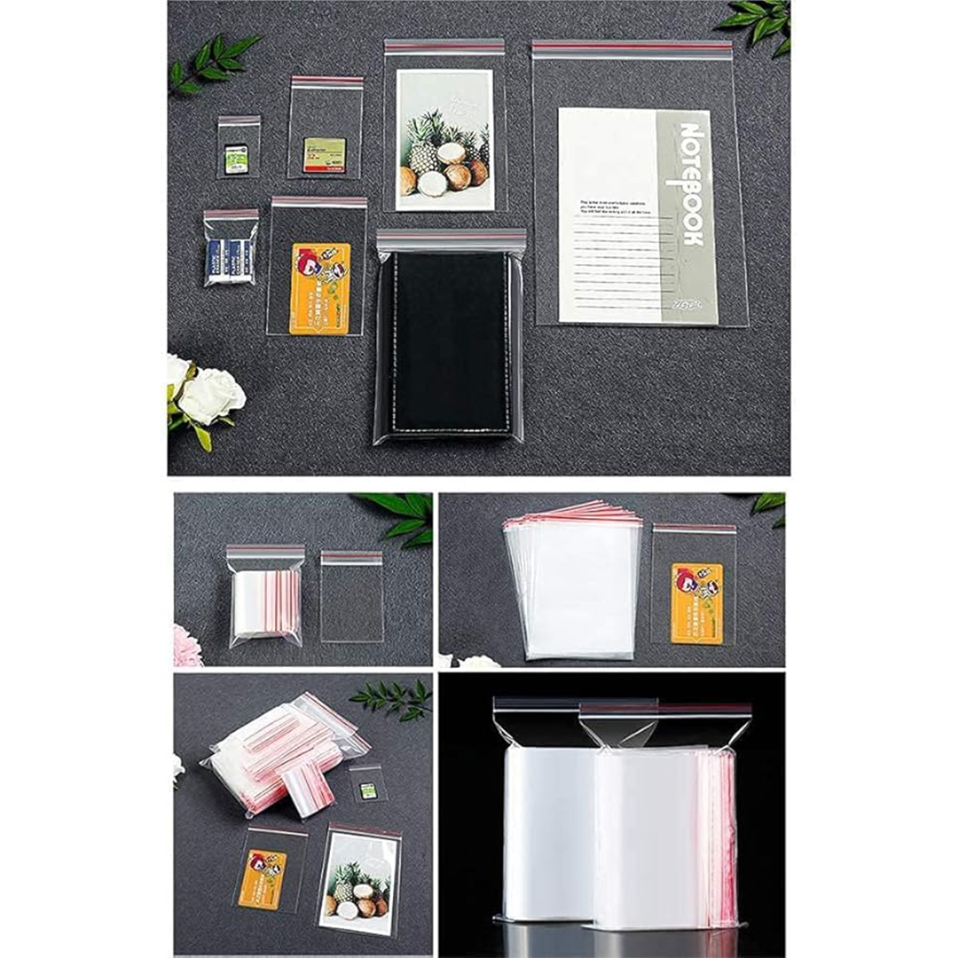 Ziplock Bags 9" x 12" (22.86 x 30.48 cm) – Storage Bags With Resealable Zipper, Zipper Bags, Sealed Plastic Bag for Food Storage, Freezing Marinades, Travel Supplies, Clothing, Documents & More - Ethic Solutions -