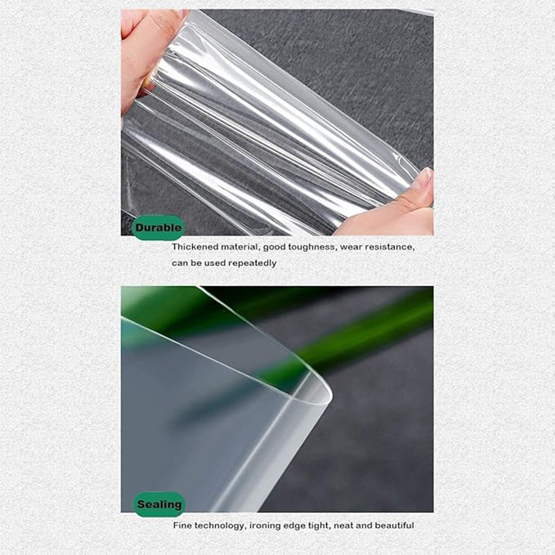 Ziplock Bags 9" x 12" (22.86 x 30.48 cm) – Storage Bags With Resealable Zipper, Zipper Bags, Sealed Plastic Bag for Food Storage, Freezing Marinades, Travel Supplies, Clothing, Documents & More - Ethic Solutions -