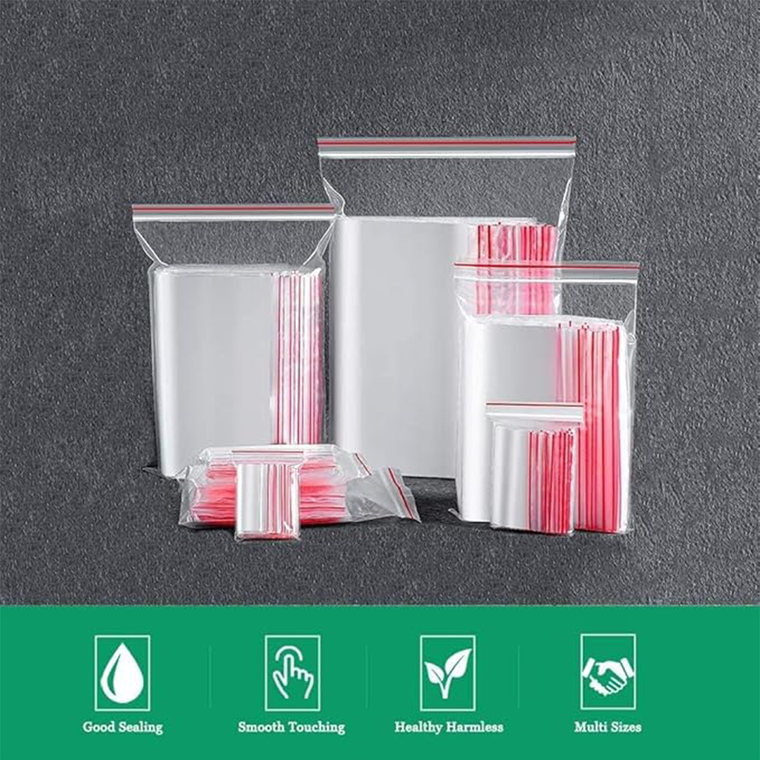 Ziplock Bags 9" x 12" (22.86 x 30.48 cm) – Storage Bags With Resealable Zipper, Zipper Bags, Sealed Plastic Bag for Food Storage, Freezing Marinades, Travel Supplies, Clothing, Documents & More - Ethic Solutions -