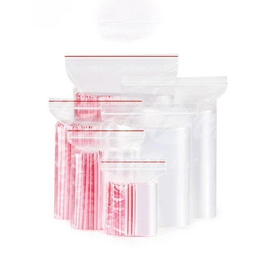 100-Pack 10" x 14" (25.4 x 35.6 cm) Ziplock Bags – Resealable Plastic Storage Bags for Food, Freezing, Clothing & Large Accessories