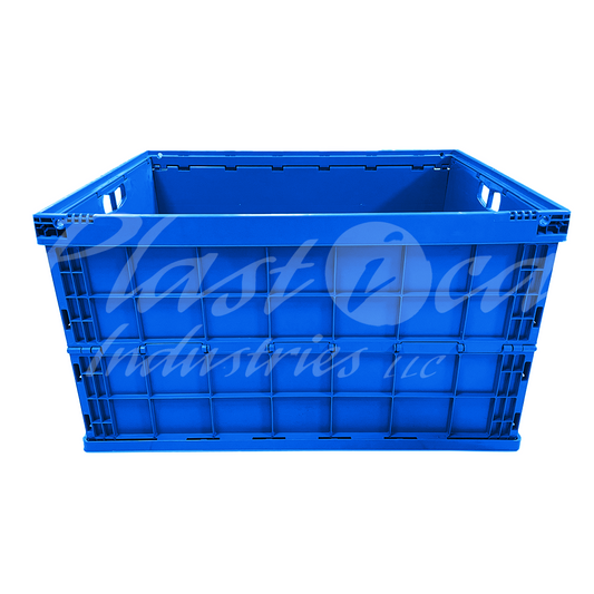 Foldable Plastic Storage Crate 800x600x450mm – Large Collapsible Box for Logistics, Warehouse, Bulk Transport & Organization
