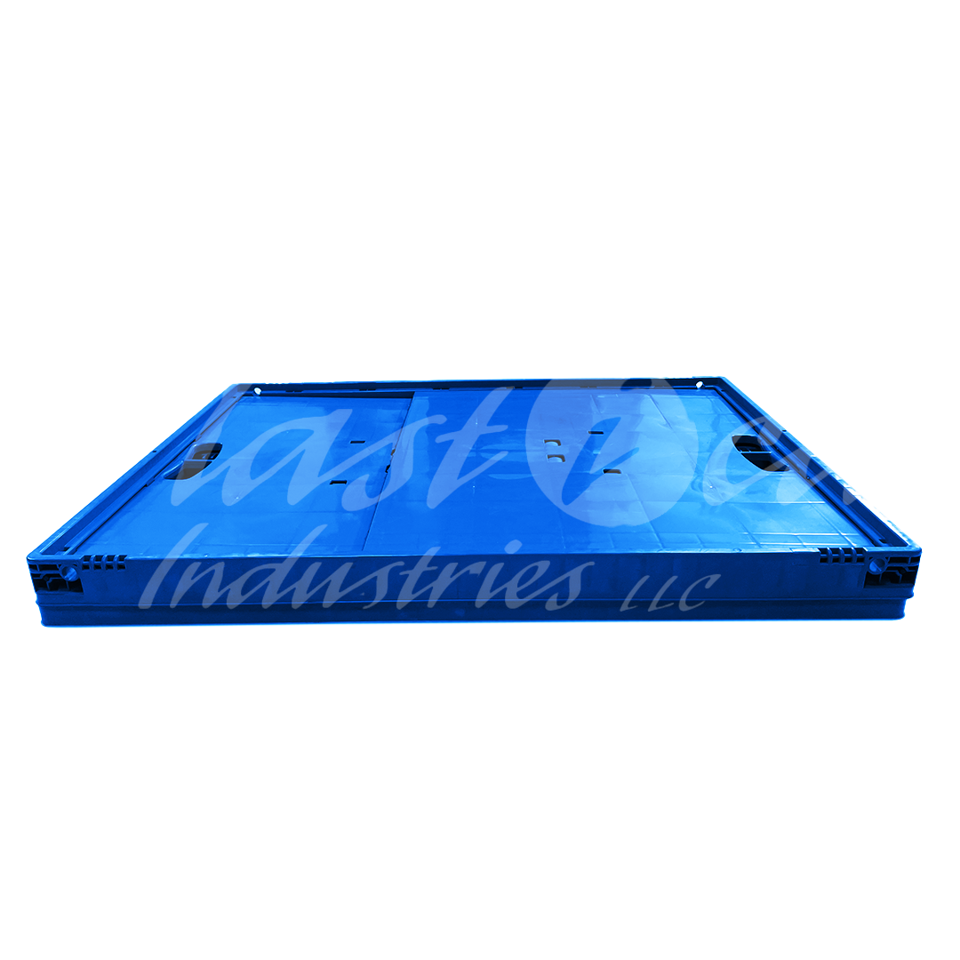 Foldable Plastic Storage Crate 800x600x450mm – Large Collapsible Box for Logistics, Warehouse, Bulk Transport & Organization
