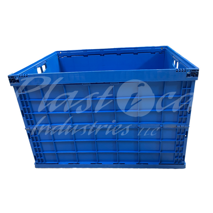Foldable Plastic Storage Crate 800x600x530mm – Extra Large Collapsible Box for Industrial, Warehouse & Bulk Transport Storage