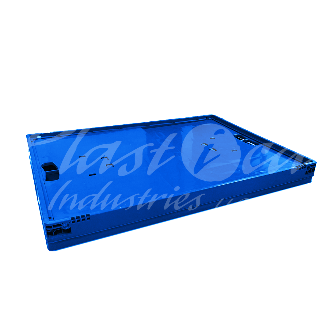 Foldable Plastic Storage Crate 800x600x530mm – Extra Large Collapsible Box for Industrial, Warehouse & Bulk Transport Storage