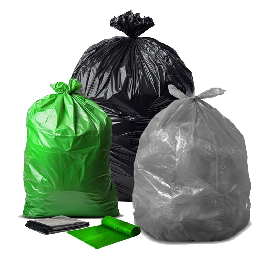 Recycled Garbage Bags | Eco-Friendly Trash & Waste Disposal Bags | Customized Sizes & Colors Available