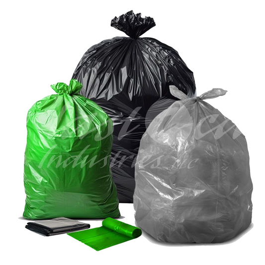 Recycled Garbage Bags | Eco-Friendly Trash & Waste Disposal Bags | Customized Sizes & Colors Available