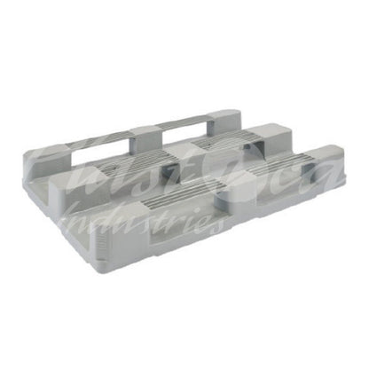 Eco Euro Pallet – Single Surface, Heavy-Duty (1200 x 800 mm x 160mm, 3 Runners)
