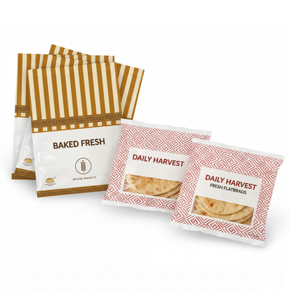 Kuboos Bags | Bakery & Bread Packaging Bags | Pita / Arabic Bread Bags – Customized Size & Design