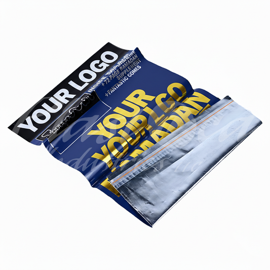 Metallic Header Bags | Zip & Plastic Header Pouches | Customized Sizes & Designs for Retail & Packaging