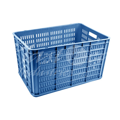 Multi-Purpose Plastic Storage Crate 600x402x339mm – Heavy Duty Stackable Box for Warehouse, Kitchen, Utility & Multi-Use Storage