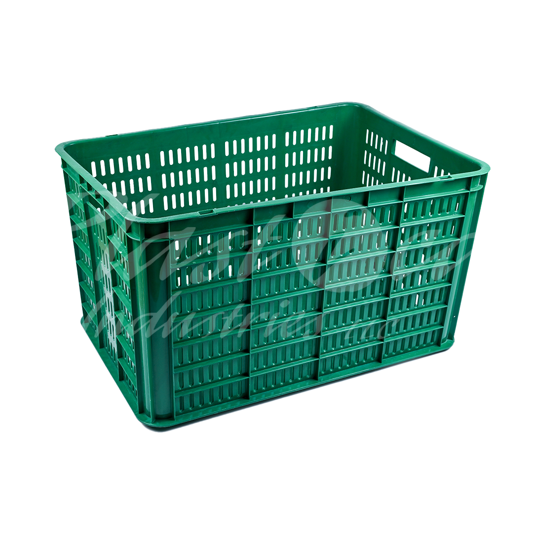 Multi-Purpose Plastic Storage Crate 600x402x339mm – Heavy Duty Stackable Box for Warehouse, Kitchen, Utility & Multi-Use Storage