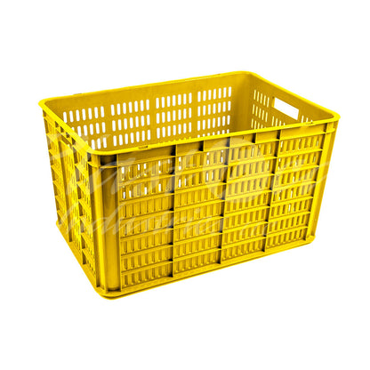 Multi-Purpose Plastic Storage Crate 600x402x339mm – Heavy Duty Stackable Box for Warehouse, Kitchen, Utility & Multi-Use Storage