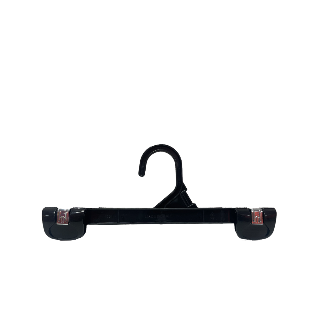 10 INCH PLASTIC BOTTOM HANGERS WITH METAL CLIPS 500 BOX - NB 1001 - Ethic Solutions -