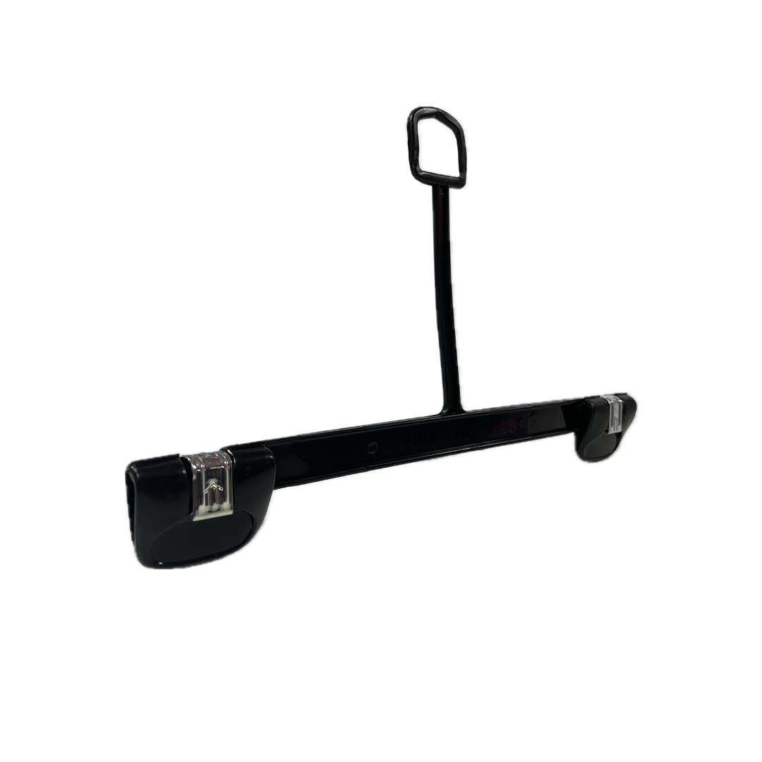 10 INCH PLASTIC BOTTOM HANGERS WITH LOOP & METAL CLIPS 500 BOX - NB 1100 - Ethic Solutions -