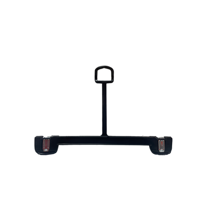 10 INCH PLASTIC BOTTOM HANGERS WITH LOOP & METAL CLIPS 500 BOX - NB 1100 - Ethic Solutions -