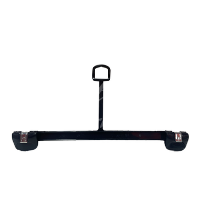 12 INCH PLASTIC BOTTOM HANGERS WITH LOOP & METAL CLIPS 500 BOX - NB 1102