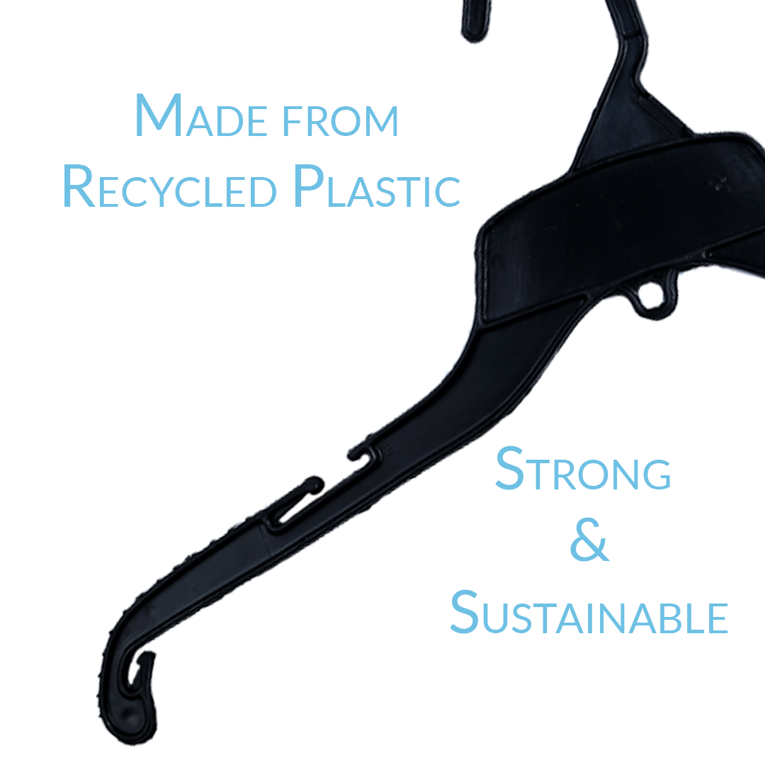 19 INCH PLASTIC TOP HANGERS 250 BOX - NB 19 - Ethic Solutions -