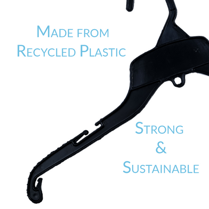 19 INCH PLASTIC TOP HANGERS 250 BOX - NB 19 - Ethic Solutions -