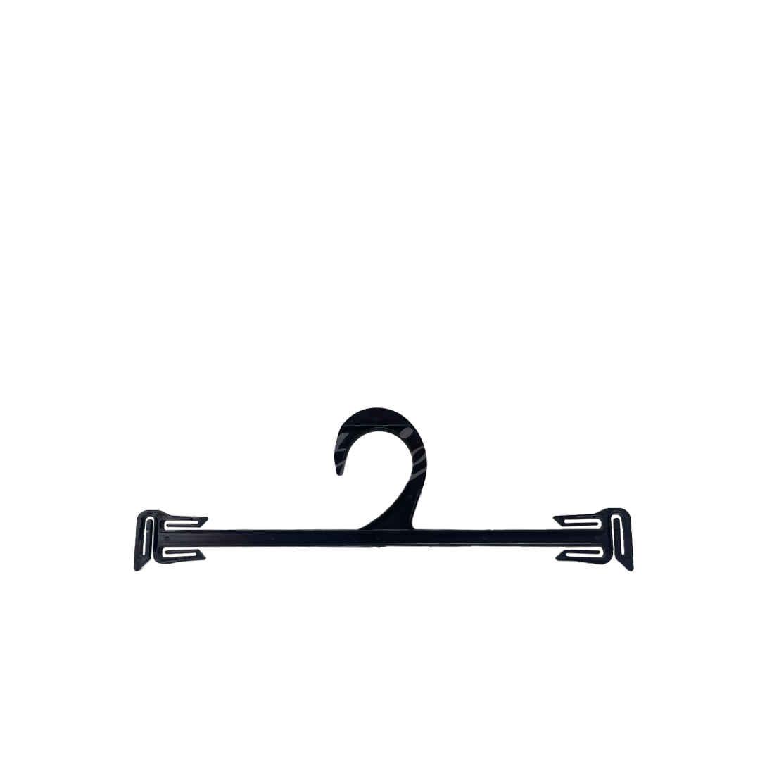 10 INCH PLASTIC LINGERIE HANGERS 1000 BOX - NB 626