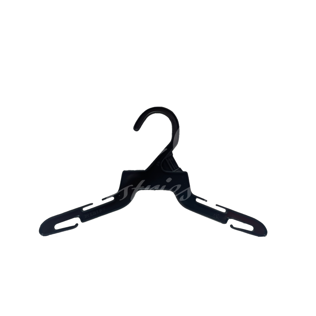 10 INCH PLASTIC TOP HANGERS 500 BOX - NB KM 157