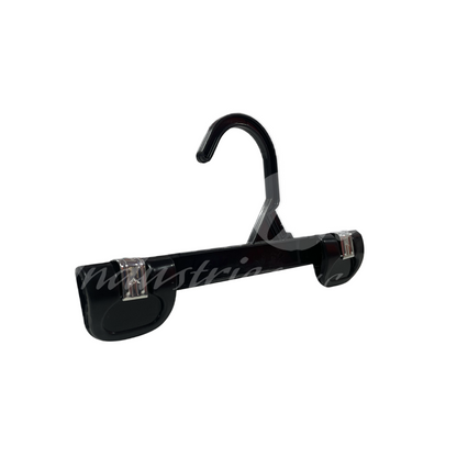 8 INCH PLASTIC BOTTOM HANGERS WITH METAL CLIPS 500 BOX - NB KS 1004