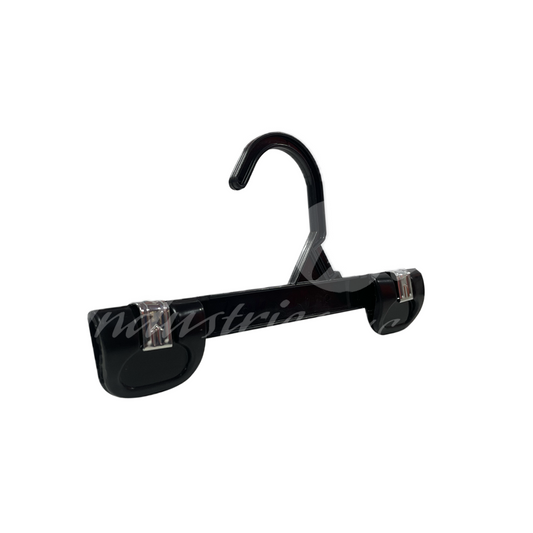 8 INCH PLASTIC BOTTOM HANGERS WITH METAL CLIPS 500 BOX - NB KS 1004