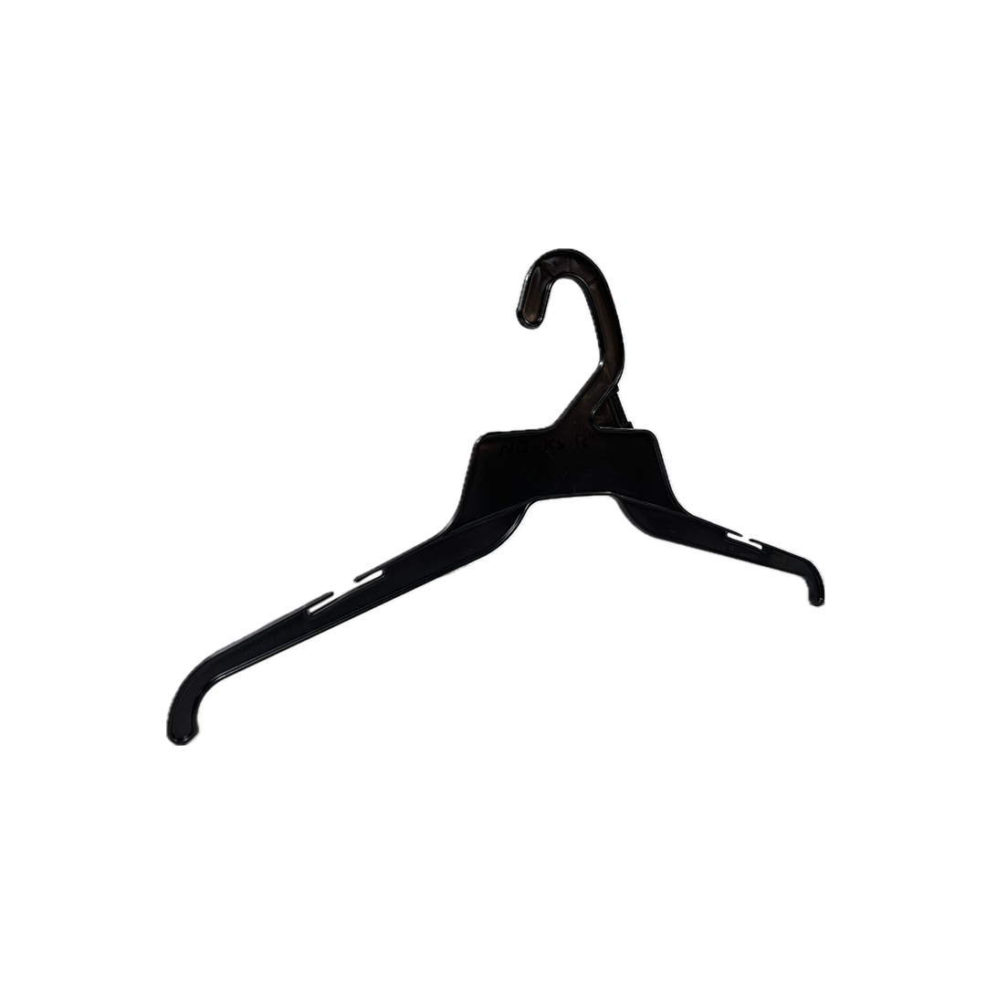 16 INCH PLASTIC TOP HANGERS 500 BOX - NB KS 16 - Ethic Solutions -