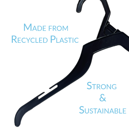 12 INCH PLASTIC TOP HANGERS 500 BOX - NB W226 - Ethic Solutions -