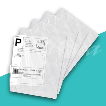 80mm x 120mm Self Adhesive Document Pouch Clear Recycled AWB Bag for Shipping Air Way Bill Packing Slip Pouch Shipping Envelope Label Sticker
