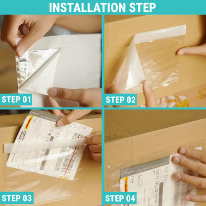 Eco-Friendly Recycled Shipping Document Envelope – 90 x130 mm - Ethic Solutions -