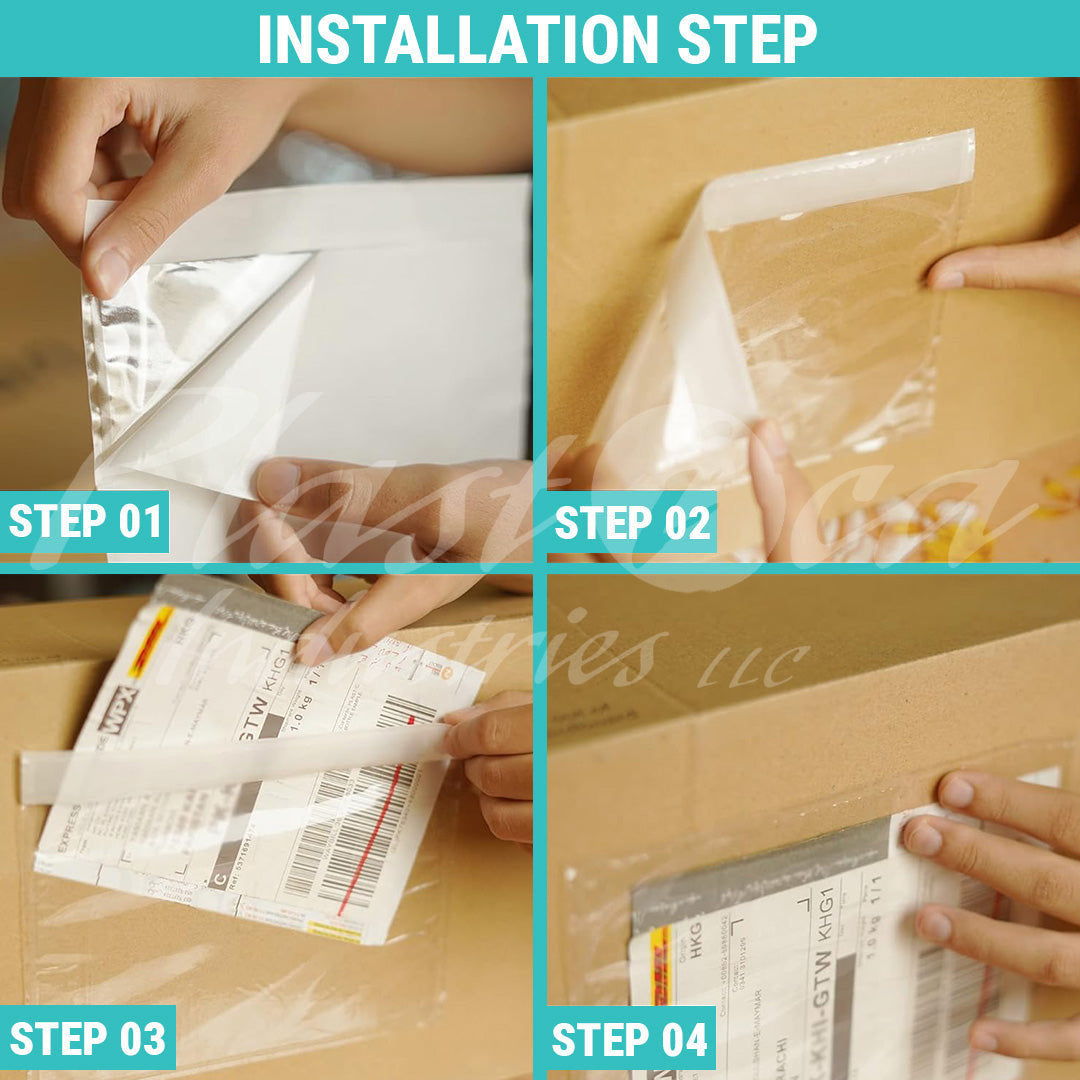 Eco-Friendly Recycled Self-Adhesive Packing List Envelope – 123 x 111 mm
