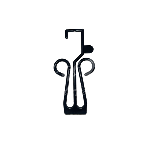 PLASTIC SLIPPER HANGER 500 PACK -  SLIPPER-03