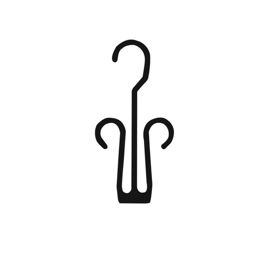 PLASTIC SLIPPER HANGER 500 PACK -  SLIPPER-01 - Ethic Solutions -