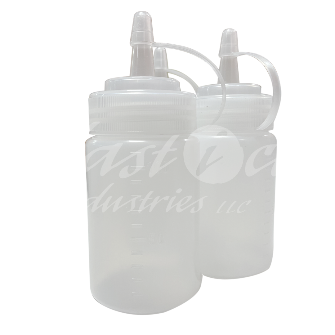 Squeeze Bottles – 120ml / 4oz Plastic Condiment Dispensers with Caps for Ketchup, Mustard, Sauces, Oil & More – Refillable & Easy to Use