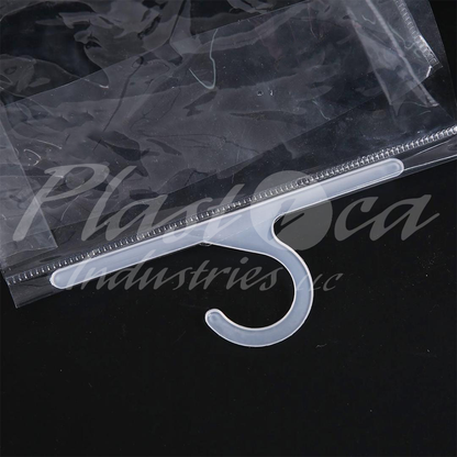 T-Shirt & Shirt Packing Bags with Hanging Hook – Plastic Garment Cover Bags, Hanger Type Apparel Packaging, Custom Sizes & Designs