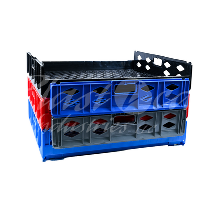 Plastic Storage Crate 750x650x150mm Stackable Food Grade Bread, Toast Crate Heavy Duty