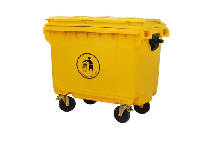 Heavy duty waste bins